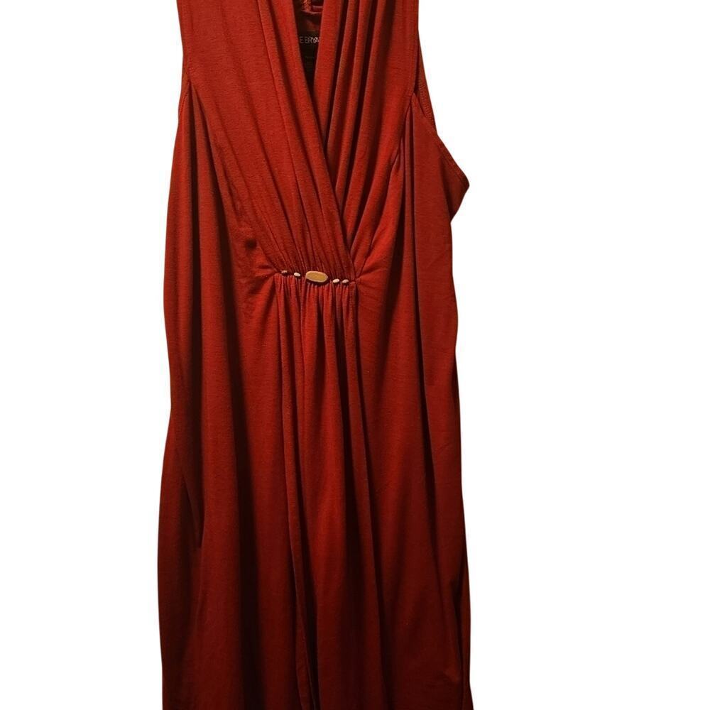 Lane Bryant Panel Dress Women's 18/20 Sleeveless Red Career